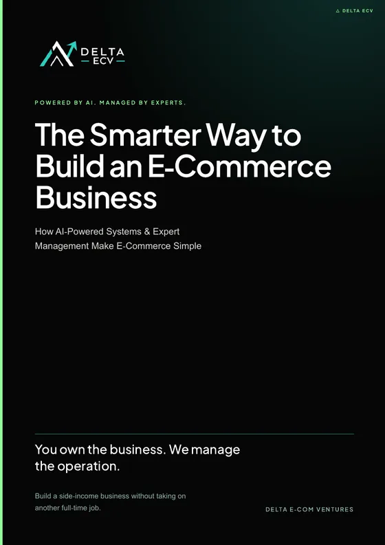 The Smarter Way to Build an E-Commerce Business — Delta ECV Playbook